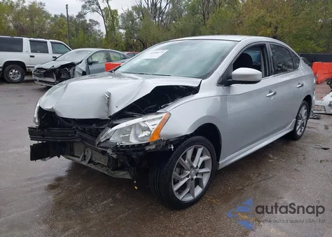 2014 Nissan Sentra Sr из США, поврежденный, VIN 3N1AB7AP7EY323707